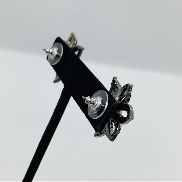 Floral Earrings pearl - Picture 7 of 7